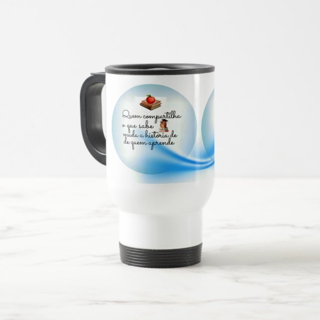 Térmica Caneca de auto, Professores (Frente Esquerda)