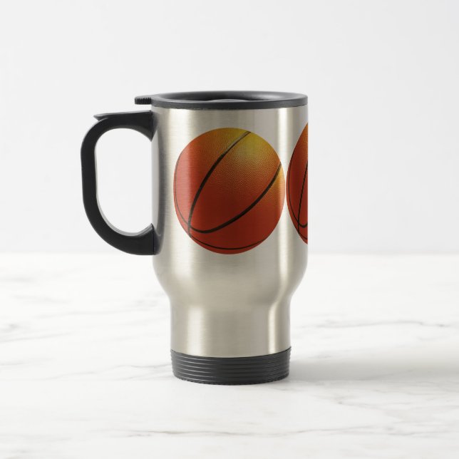 Térmica Caneca de basquete - escolha estilo e cor (Esquerda)