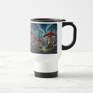 Térmica Caneca de Brilho de Cogumelo Encantado – Floresta