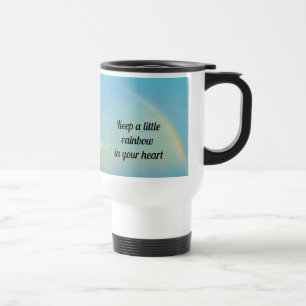 Térmica Caneca de Café Arco-íris Pequeno