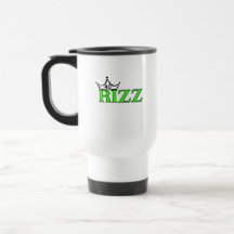 Caneca de Café Coroa de Aniversário de 40 Anos RIZ