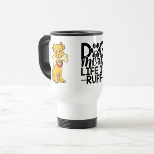 Térmica Caneca de café de cachorro engraçado presente da m