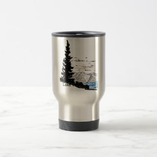 Térmica Caneca de café de Lake Tahoe