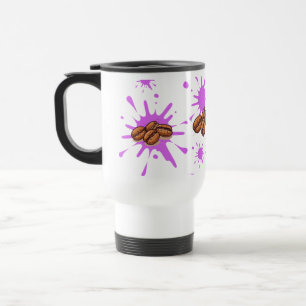 Térmica Caneca de Café de Motivação Matinal   Café Roxo Fo