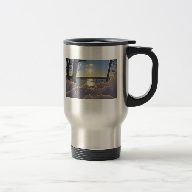 Térmica Caneca de café de Ozark do lago (Direita)