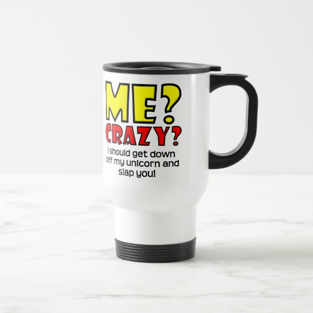 Térmica Caneca de Café de Viagem Divertida de Unicórnio (Direita)
