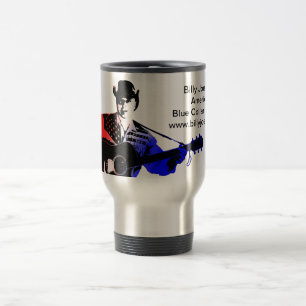 Térmica Caneca de café do patriota do colarinho azul do