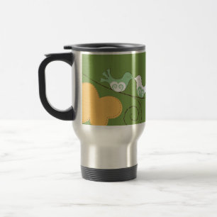 Térmica Caneca de café dos Lovebirds