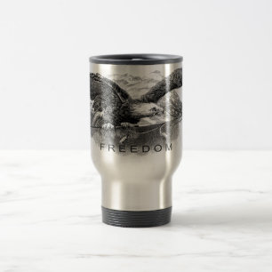Térmica Caneca de Café LIBERDADE Americana