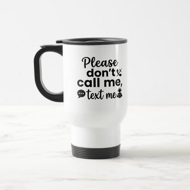 Térmica Caneca de Café para Comutantes, 15 oz, Design Dive (Esquerda)