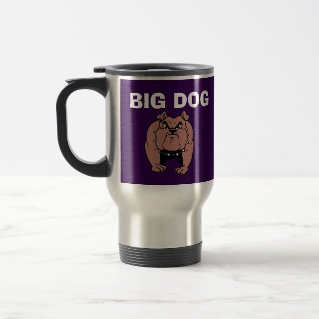TÉRMICA CANECA DE CAFÉ PARA VIAJAR GRANDE CÃO (Esquerda)