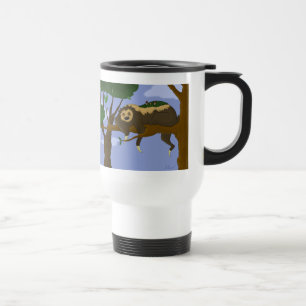 Térmica Caneca de café preguiçosa da preguiça