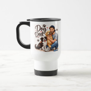 Térmica Caneca de Café Presente para Pai de Cachorro – Pre