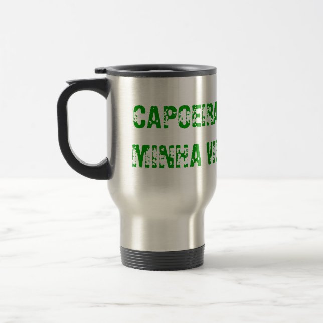 TÉRMICA CANECA DE CAPOEIRA E MINHA VIDA (Esquerda)