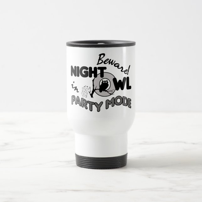 Térmica Caneca de Coruja Noturna (Centro)