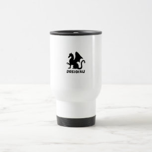 Térmica Caneca de Dreigiau de impressionante