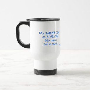 Térmica Caneca de duas citações: Se há uma hora de limp