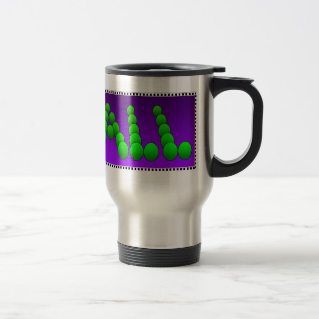 Térmica Caneca de Flyball Trave (de aço inoxidável) (Direita)