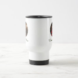 Térmica Caneca de Foto dos Passarinhos do Amor Sr Sra