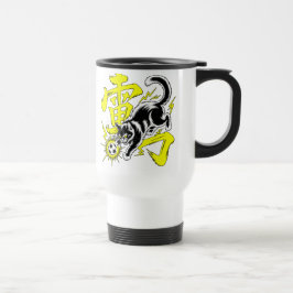 Térmica Caneca de Gato com Relâmpago Elétrico - Para Jogad