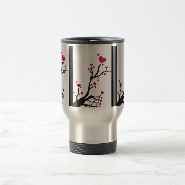 Térmica Caneca de latido preto (Centro)