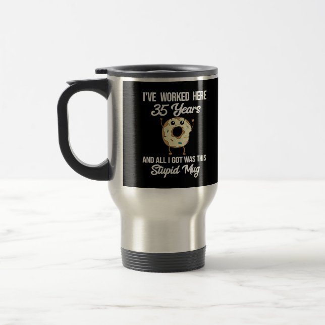 Térmica Caneca de Presente de Agradecimento de 35 Anos de  (Esquerda)