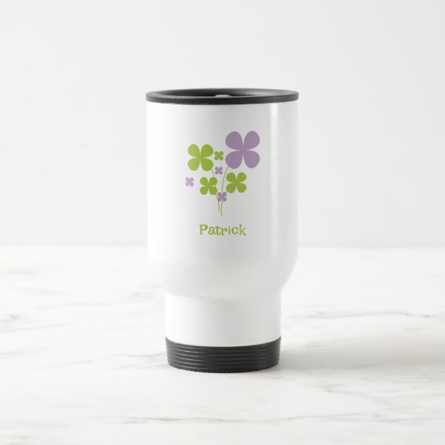 Térmica Caneca de Trevo Personalizável (Centro)