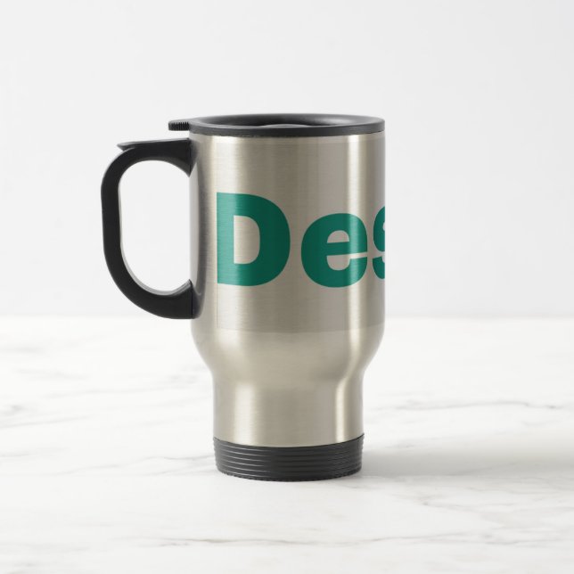 Térmica Caneca de Viagem/Caneca de Deslocamento de Aço Ino (Esquerda)