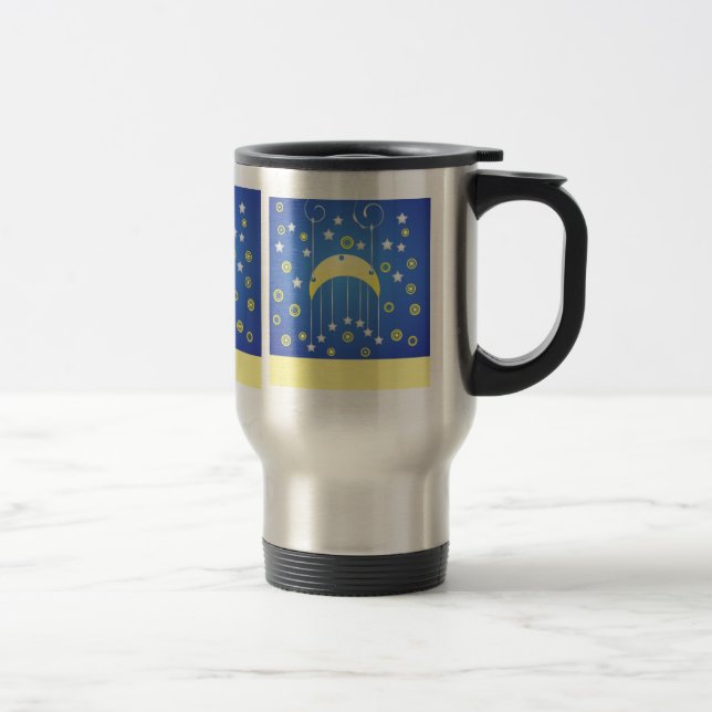 Térmica Caneca de viagem: Dá-Lhe A Lua (Direita)