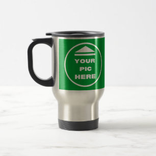 Térmica Caneca de Viagem/Diária - Adicionar Imagem - Aço I
