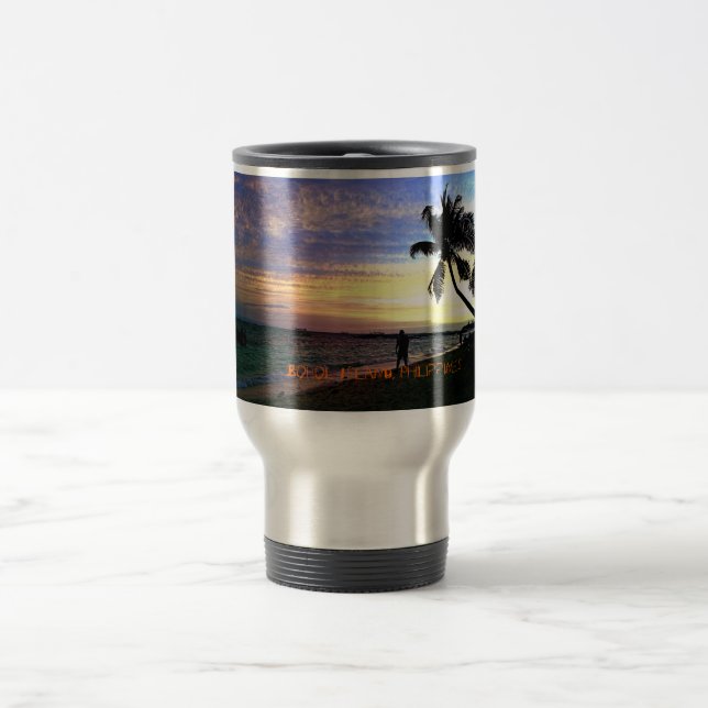 Térmica caneca de viagem, Ilha de Bohol, Filipinas (Centro)
