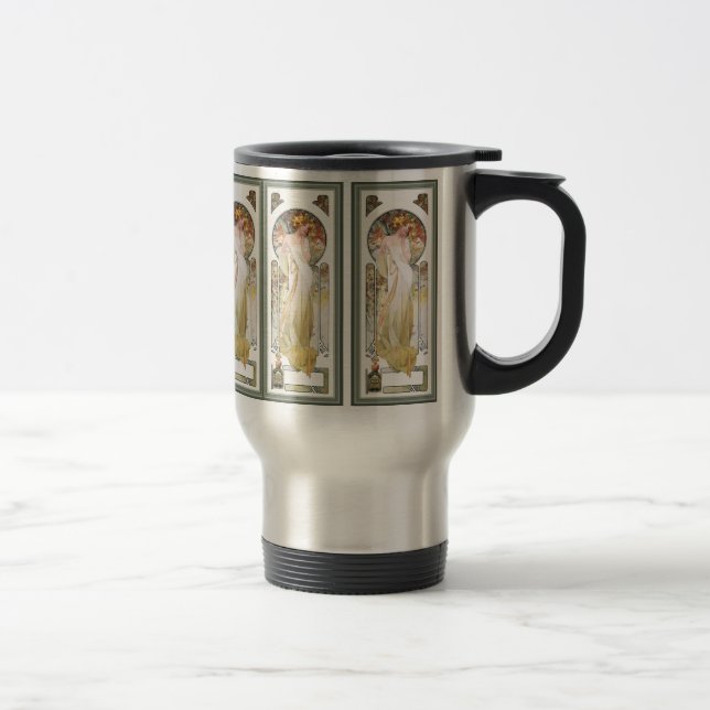 Térmica Caneca de viagem: Mucha - Anúncio Silvais Perfume (Direita)