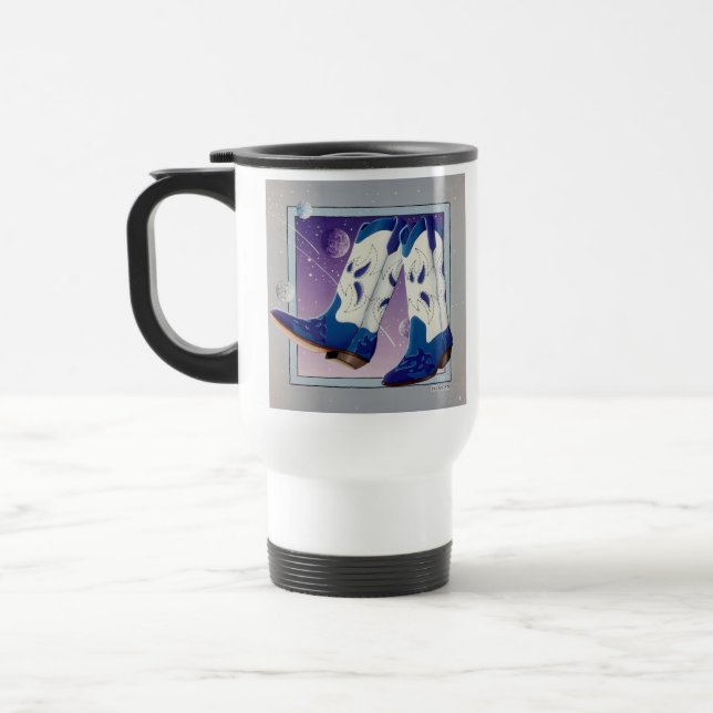 Térmica Caneca de viagem, Taça - Raízes de Cowboy Elétrico (Esquerda)
