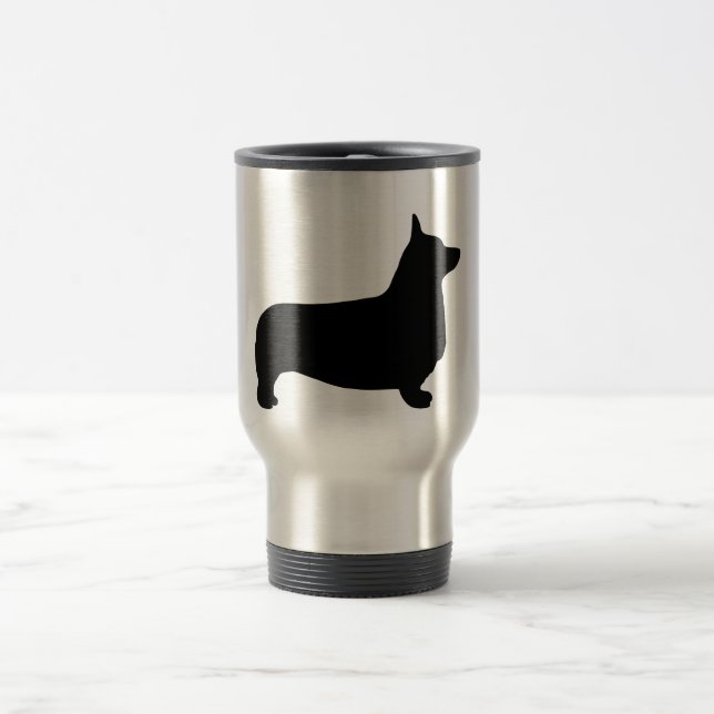 Térmica Caneca do Corgi de Galês do Pembroke (Centro)