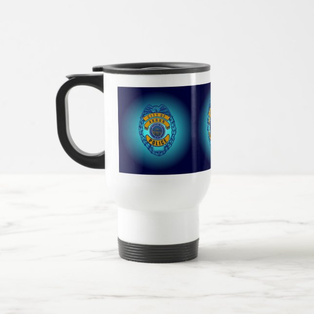Térmica Caneca do departamento da polícia de Akron Ohio (Esquerda)
