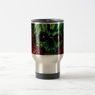 Térmica caneca do envoltório do crânio
