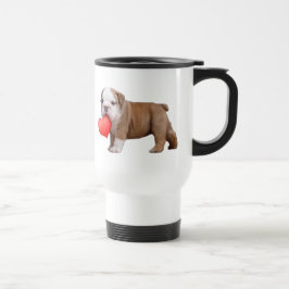 Térmica Caneca do filhote de cachorro do buldogue dos