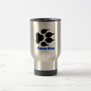 Térmica Caneca do impressão do lobo dos lobos de Clarksto