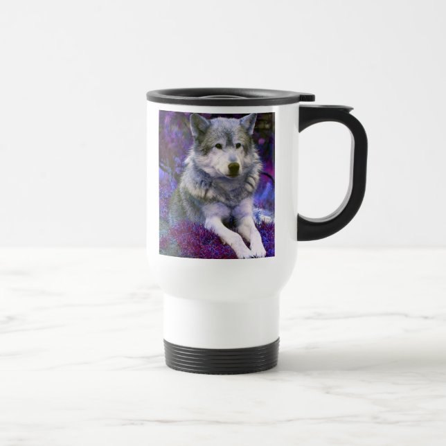 Térmica caneca do lobo (Direita)