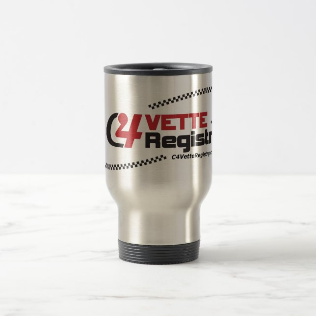 Térmica Caneca do logotipo de C4VR (Centro)