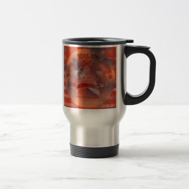 Térmica Caneca do metal de armas de Bill selvagem (Direita)