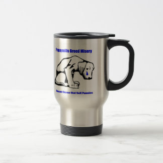 Térmica Caneca do moinho do filhote de cachorro