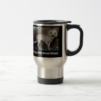 Térmica Caneca do moinho do filhote de cachorro