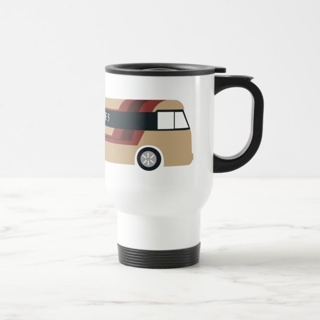 Térmica Caneca do ônibus de excursão - personalizada (Direita)