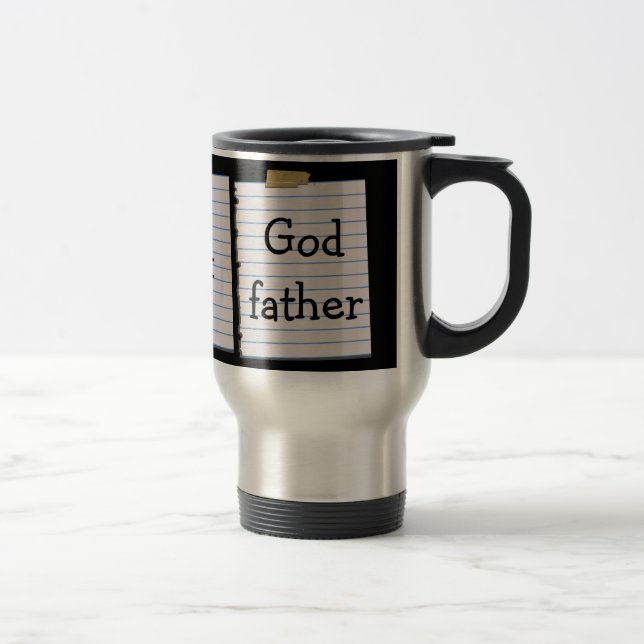 Térmica Caneca do padrinho do mundo a melhor (Direita)
