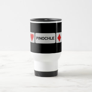 Térmica Caneca do Pinochle - escolha o estilo & a cor