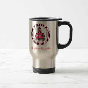 Térmica Caneca do professor da forma do impressão da zebr