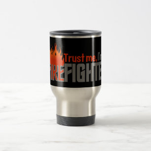 Térmica Caneca do sapador-bombeiro - escolha o estilo & a