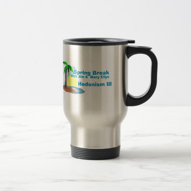Térmica Caneca do Thermal das férias da primavera (Direita)