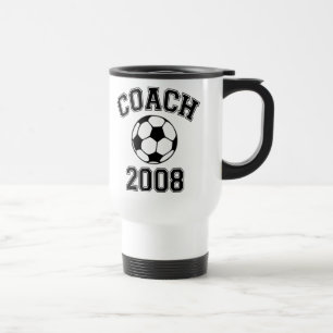 Térmica Caneca do treinador 2008 do futebol